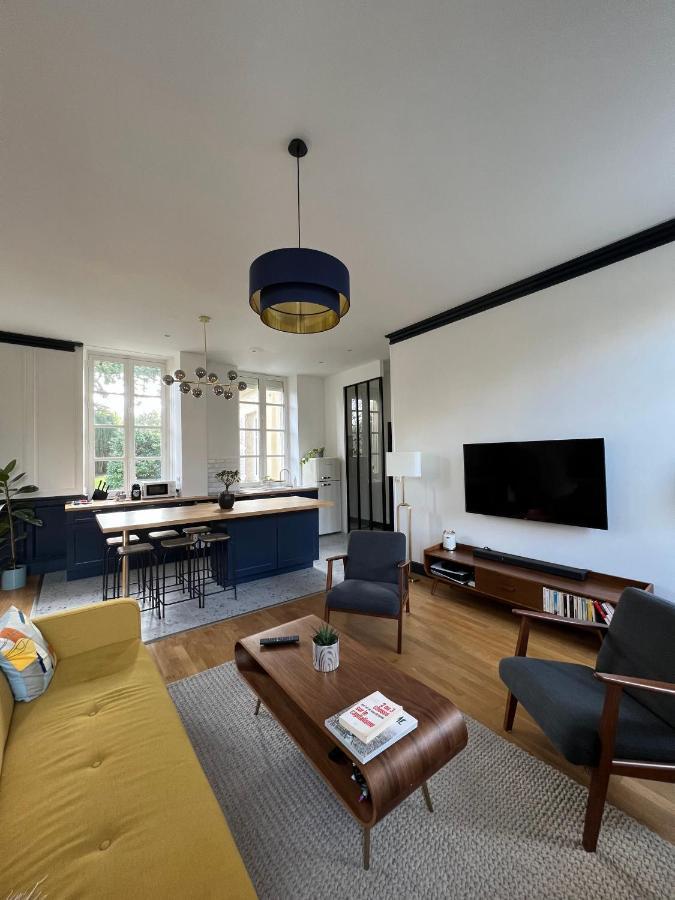 Bright Apt 70M2 In Bayeux Historic Center W Pkg 外观 照片