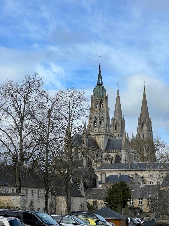 Bright Apt 70M2 In Bayeux Historic Center W Pkg 外观 照片